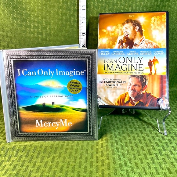 I Can Only Imagine Book copyright 2004 with music Cd & the Movie Dvd Widescreen - Picture 1 of 7